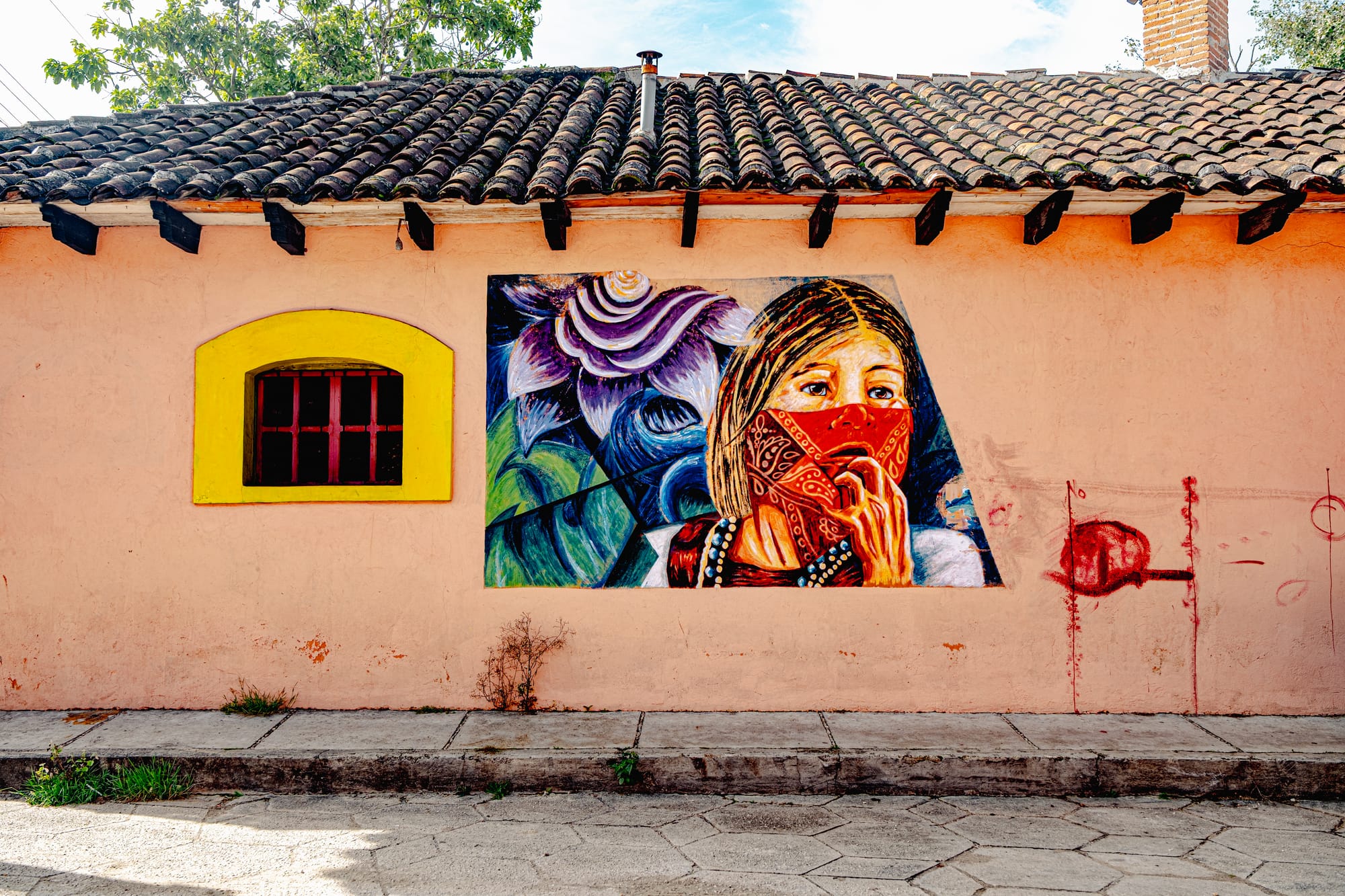 The street art of El Cerillo: murals of resistance and community