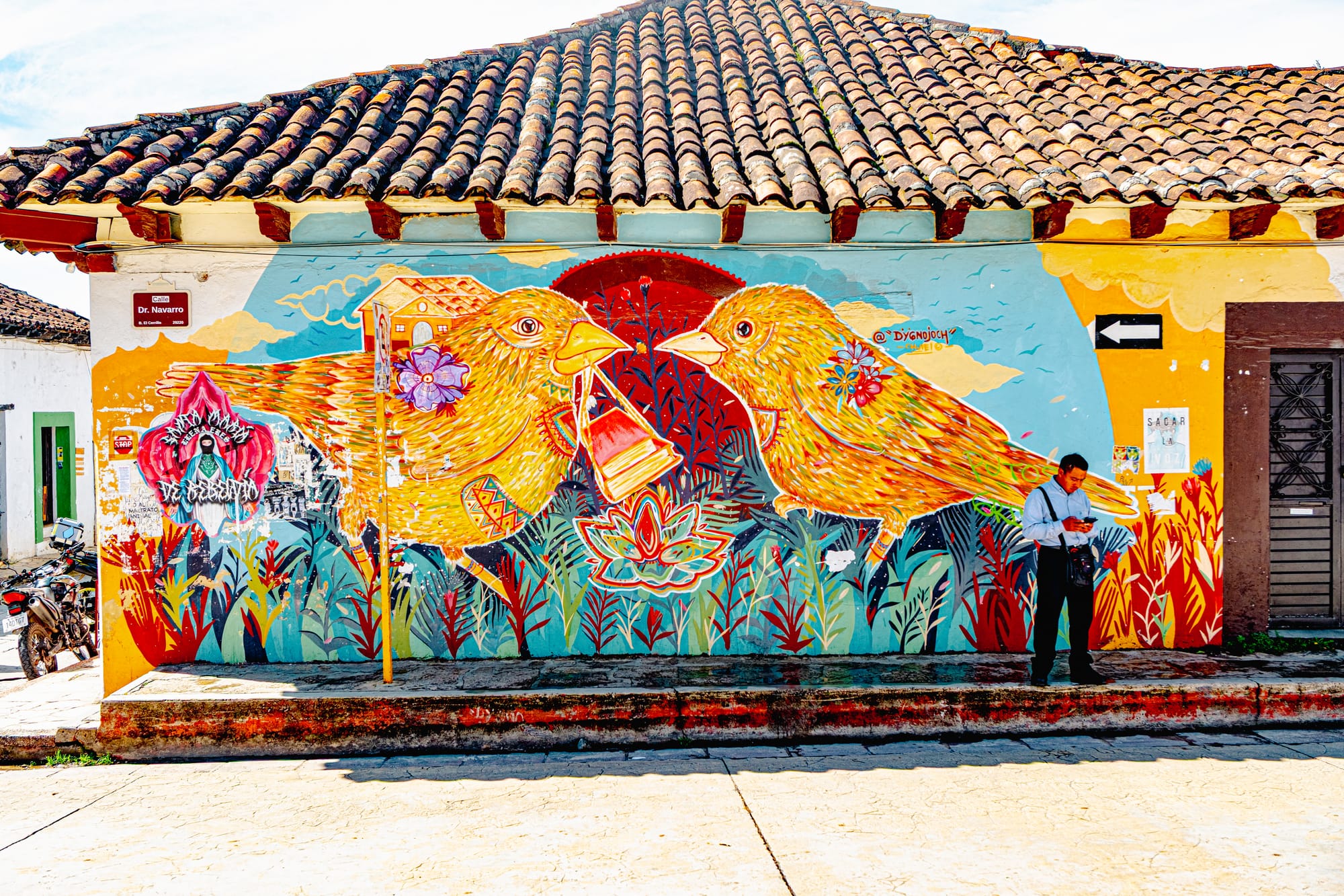 The street art of El Cerillo: murals of resistance and community