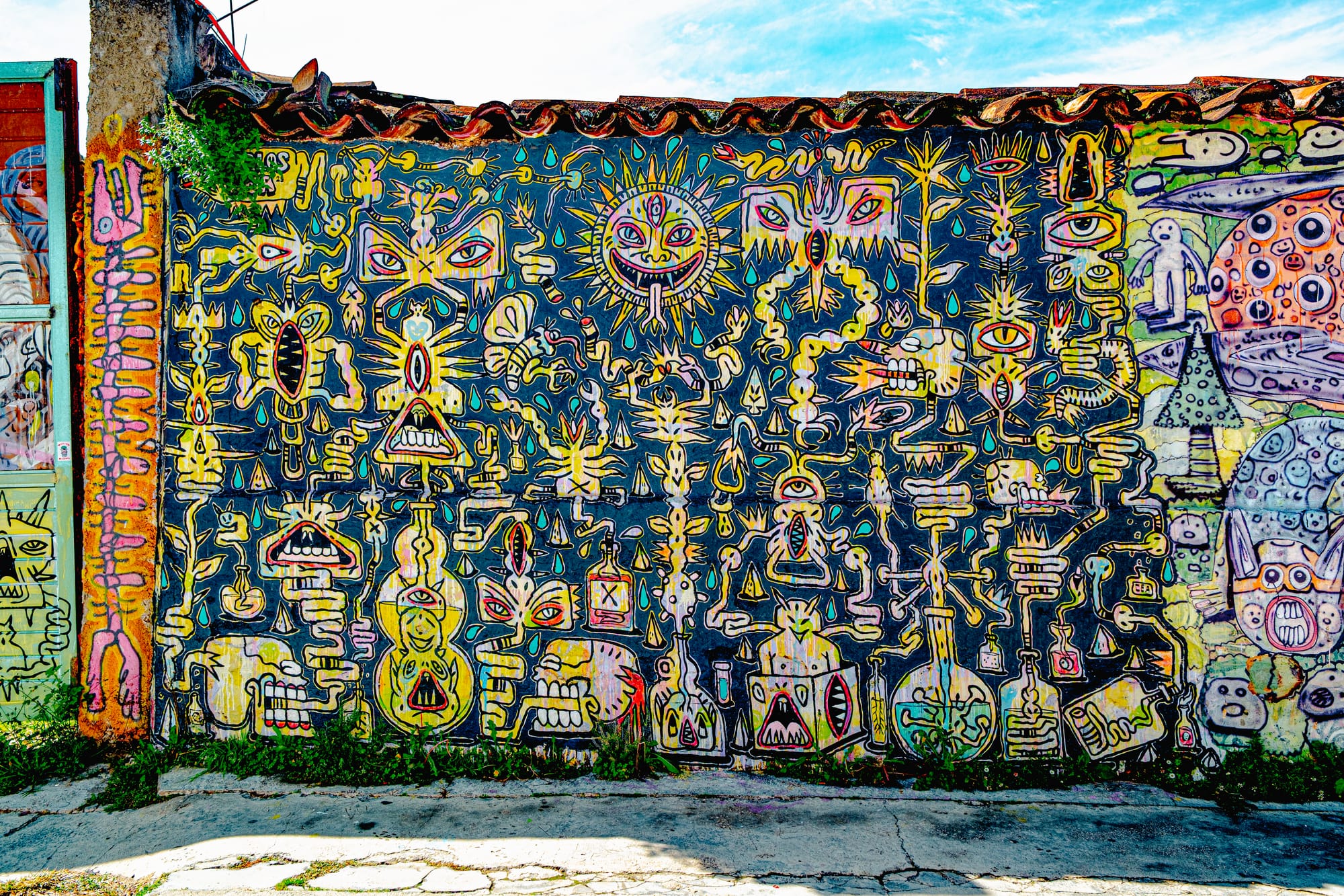 The street art of El Cerillo: murals of resistance and community