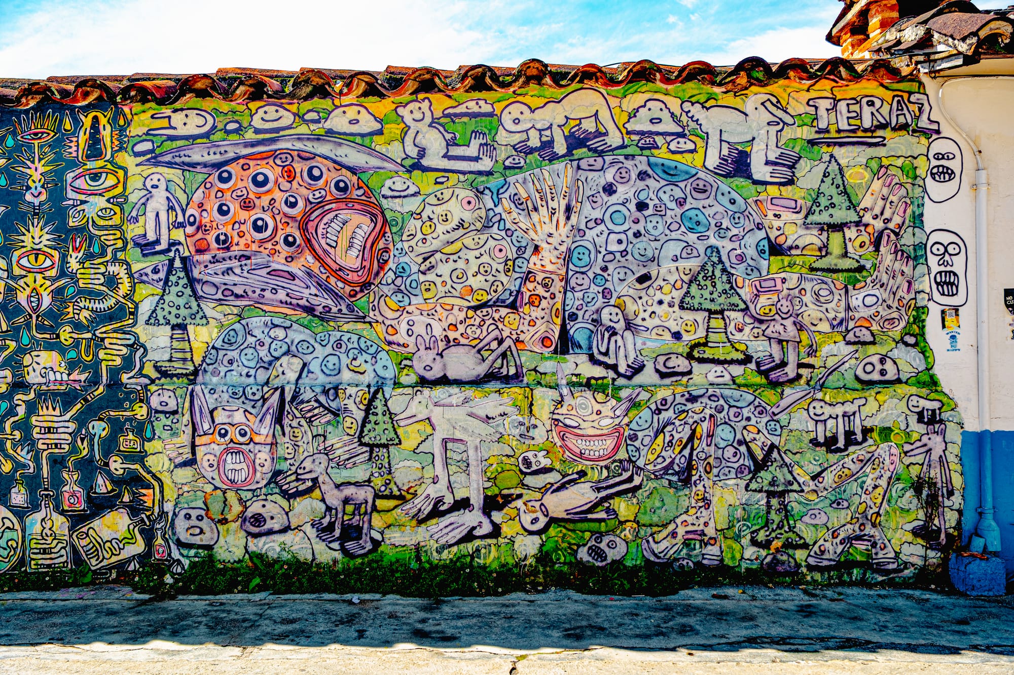 The street art of El Cerillo: murals of resistance and community