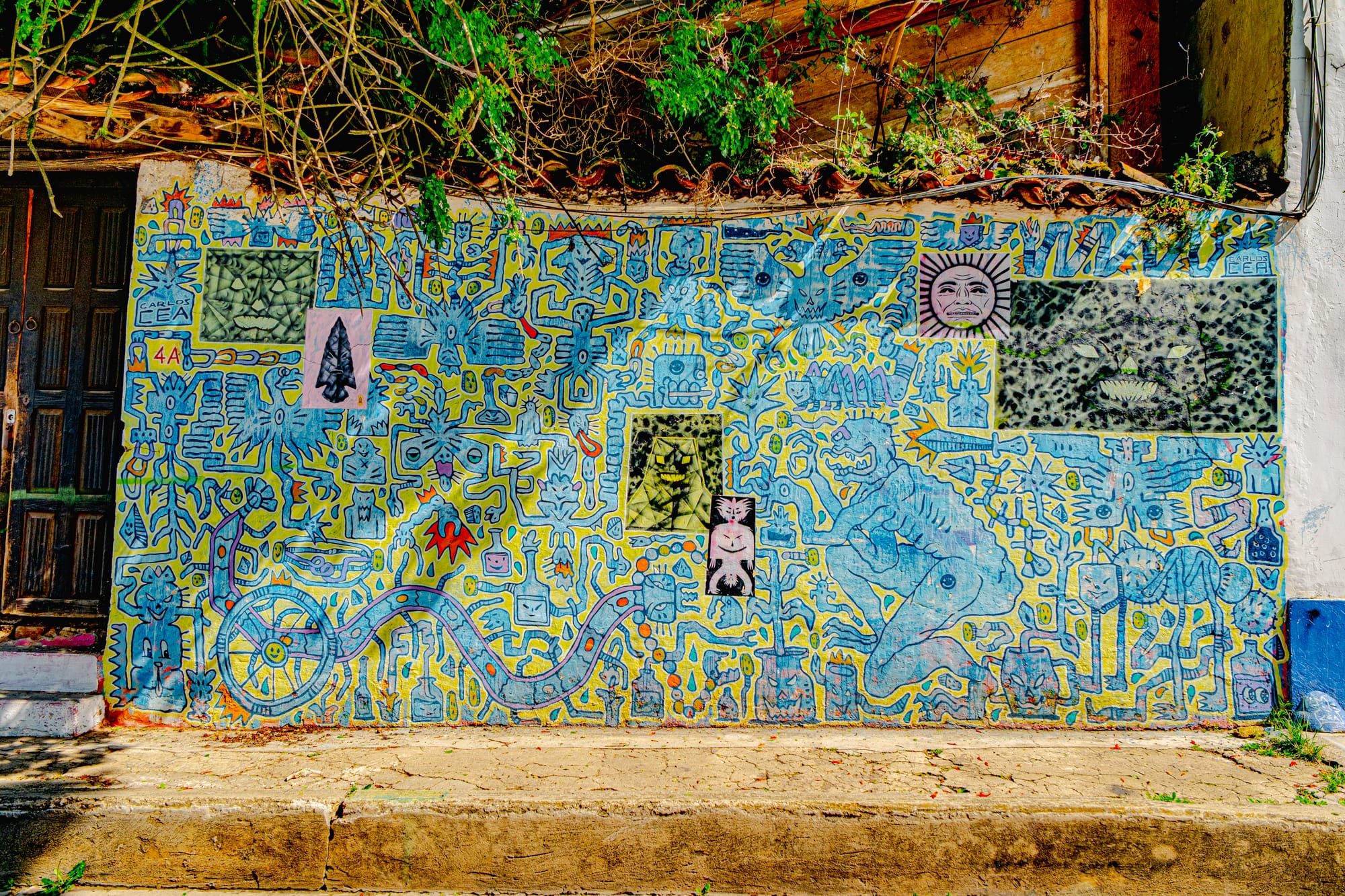 The street art of El Cerillo: murals of resistance and community