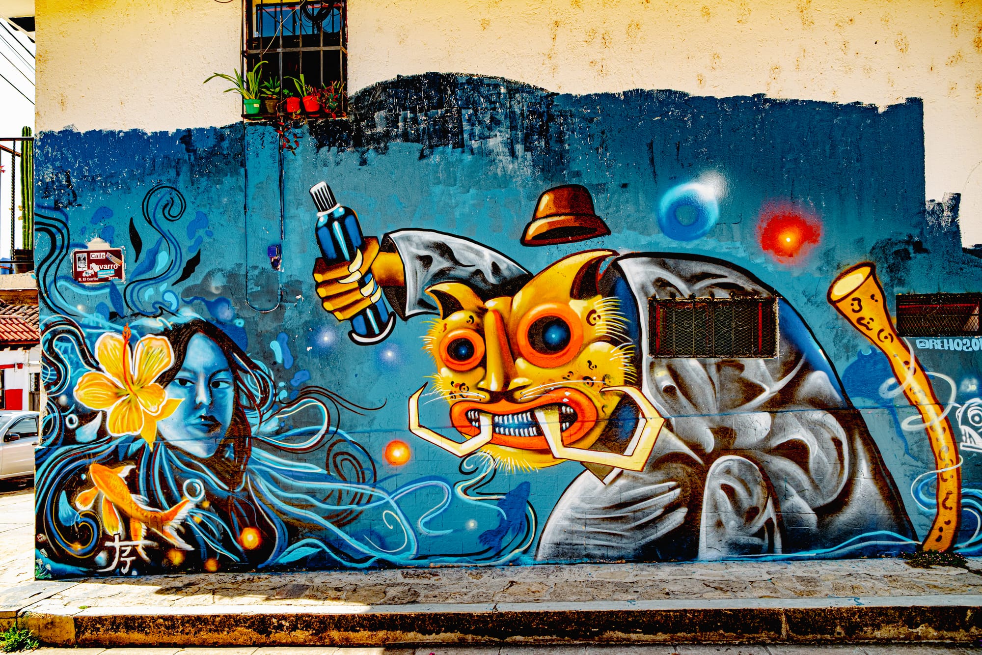 The street art of El Cerillo: murals of resistance and community