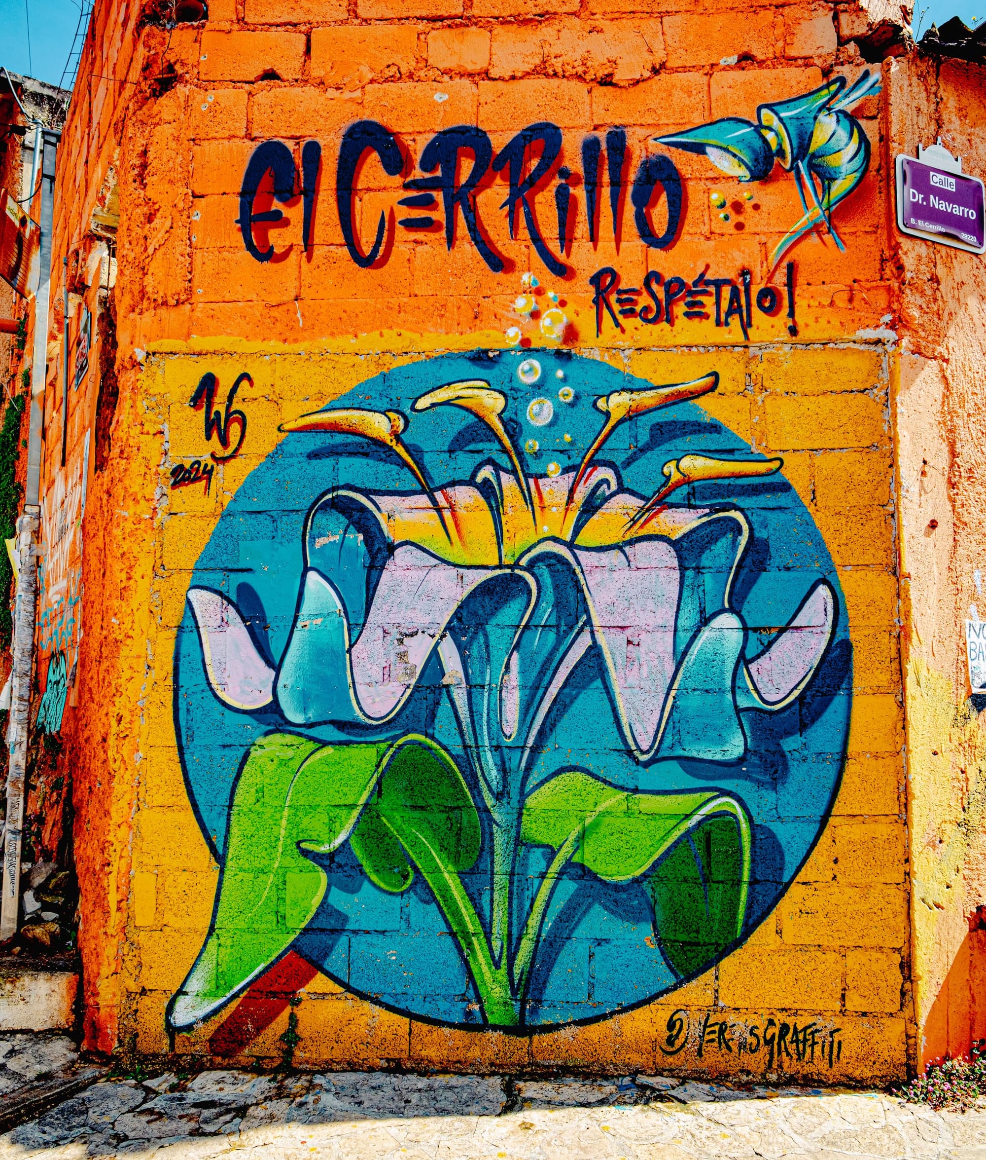 The street art of El Cerillo: murals of resistance and community
