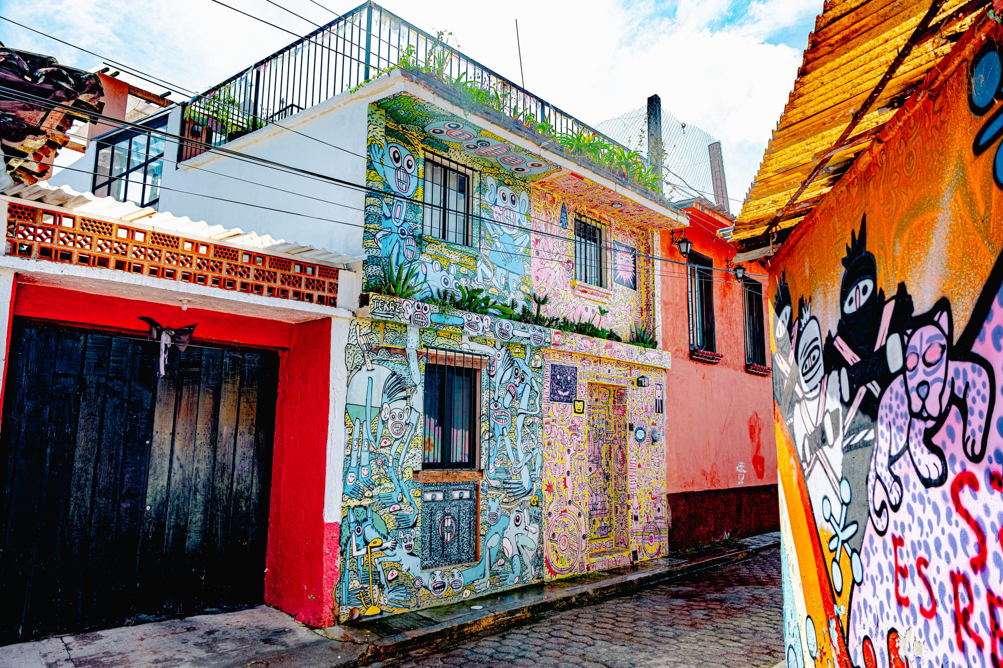 The street art of El Cerillo: murals of resistance and community