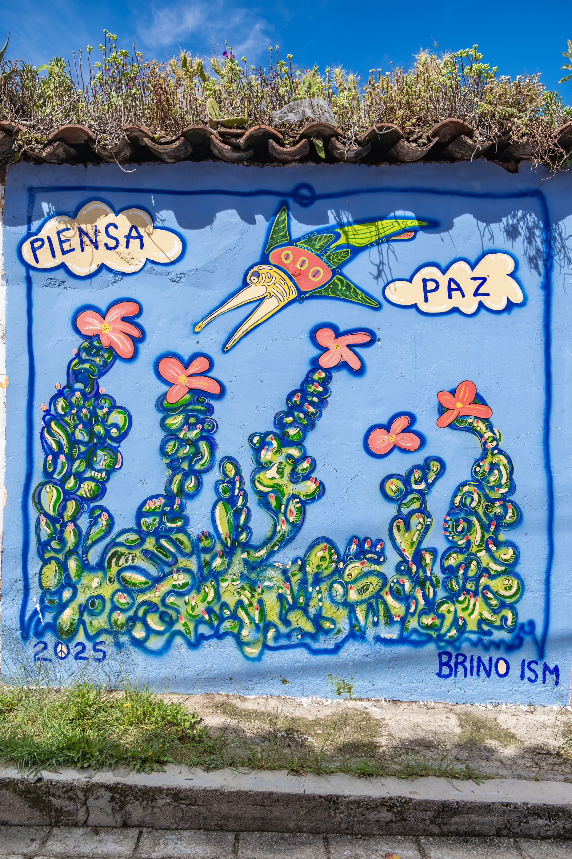 The street art of El Cerillo: murals of resistance and community