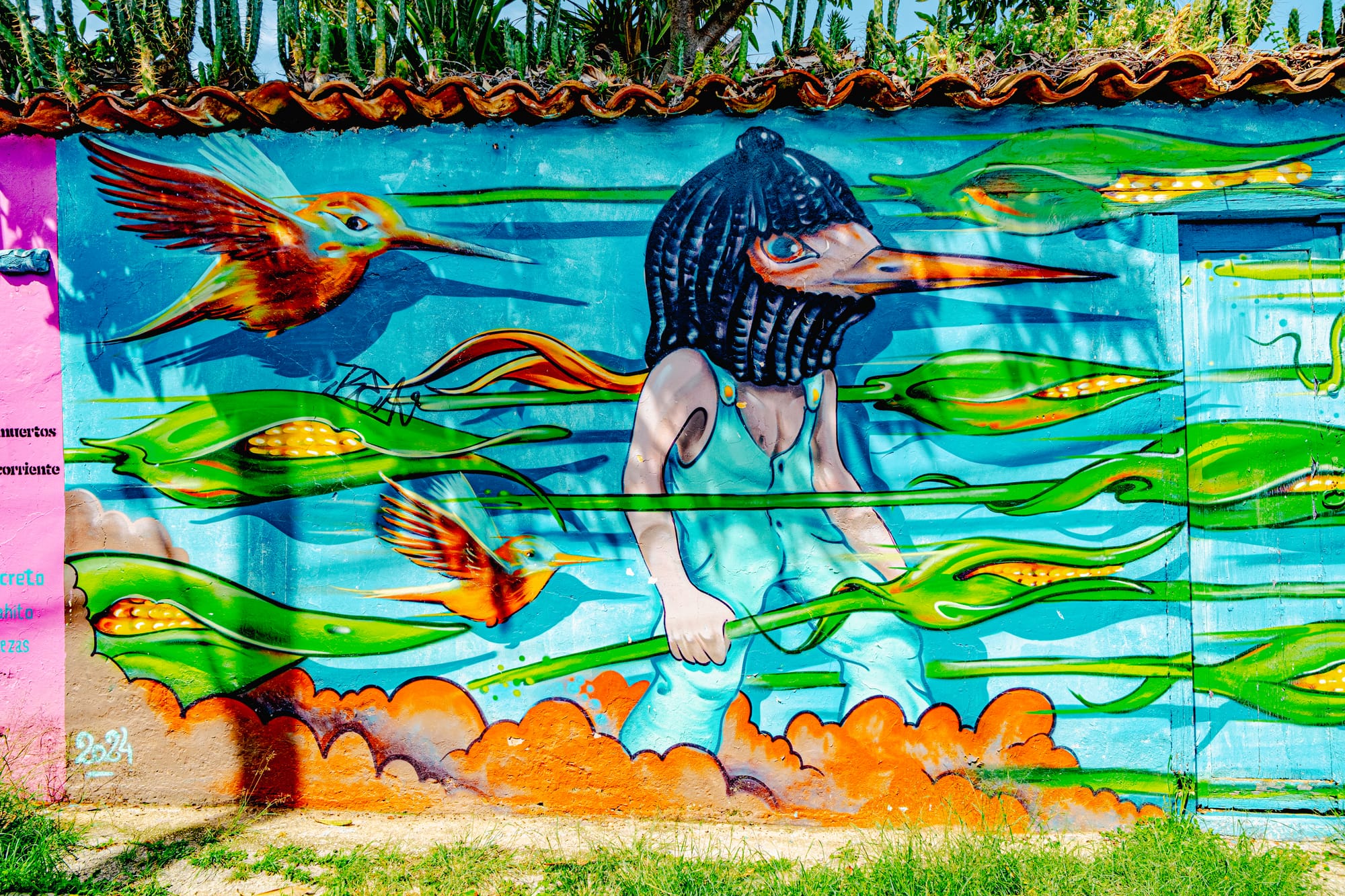 The street art of El Cerillo: murals of resistance and community