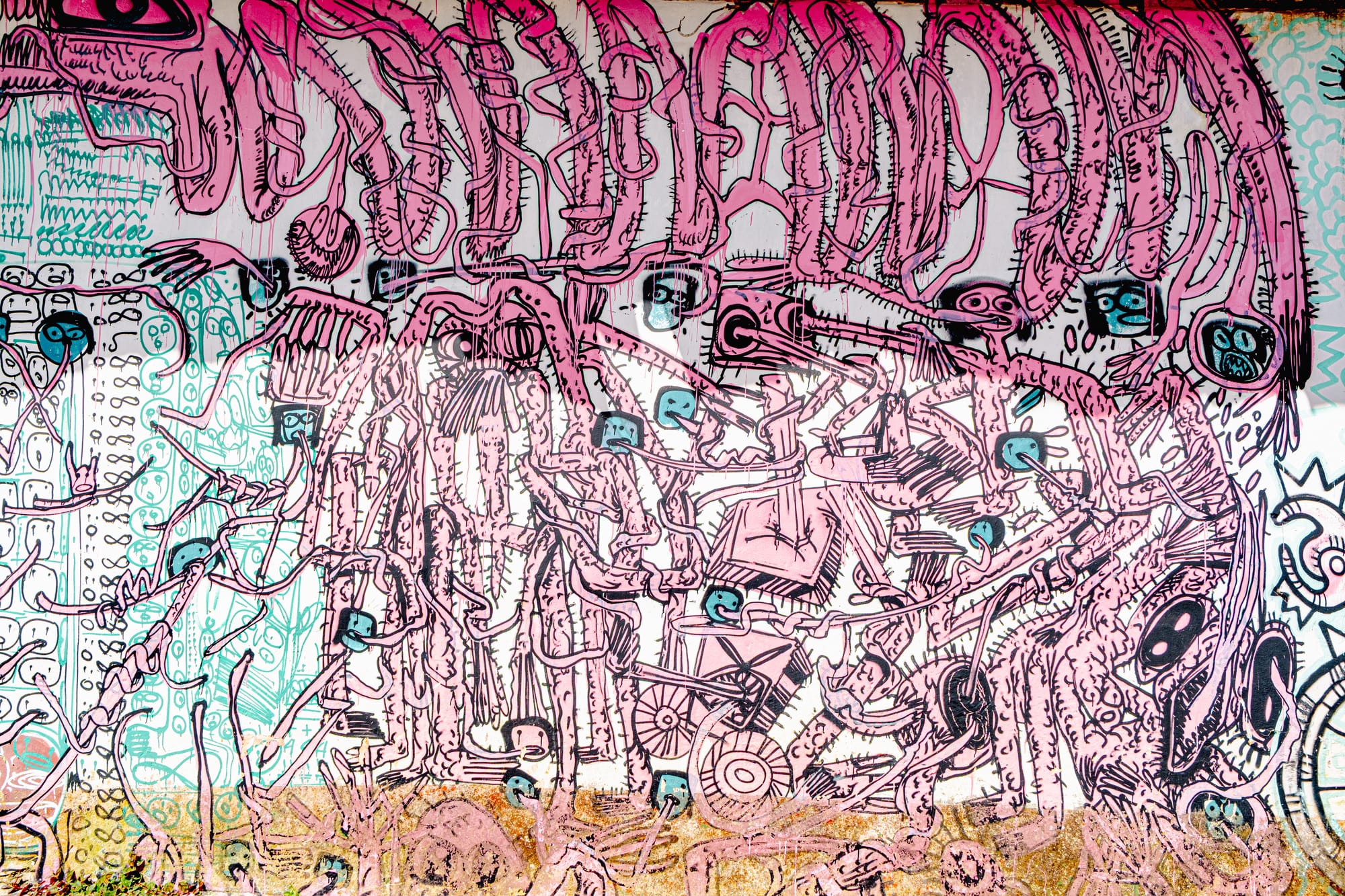 The street art of El Cerillo: murals of resistance and community