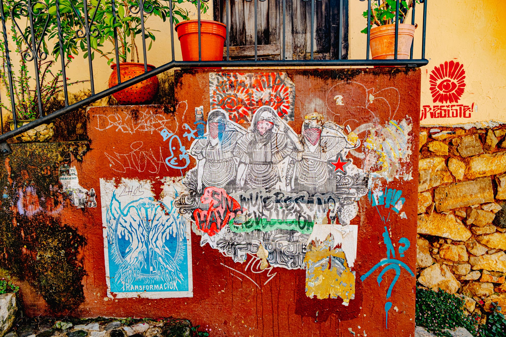 The street art of El Cerillo: murals of resistance and community