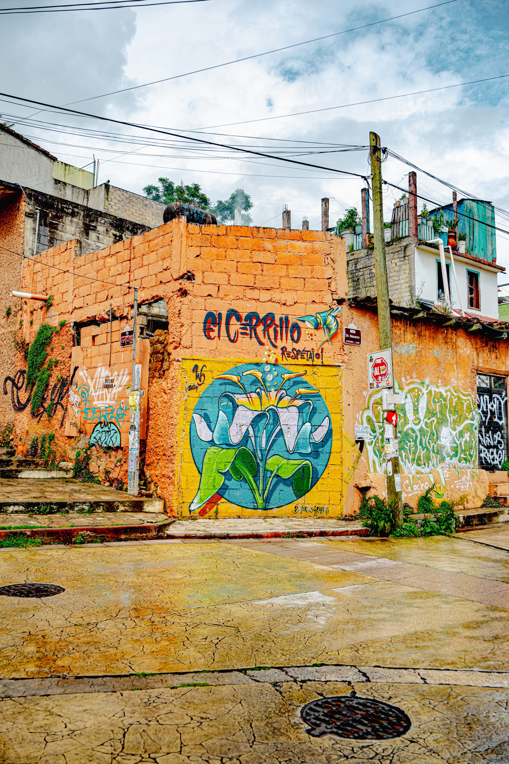 The street art of El Cerillo: murals of resistance and community