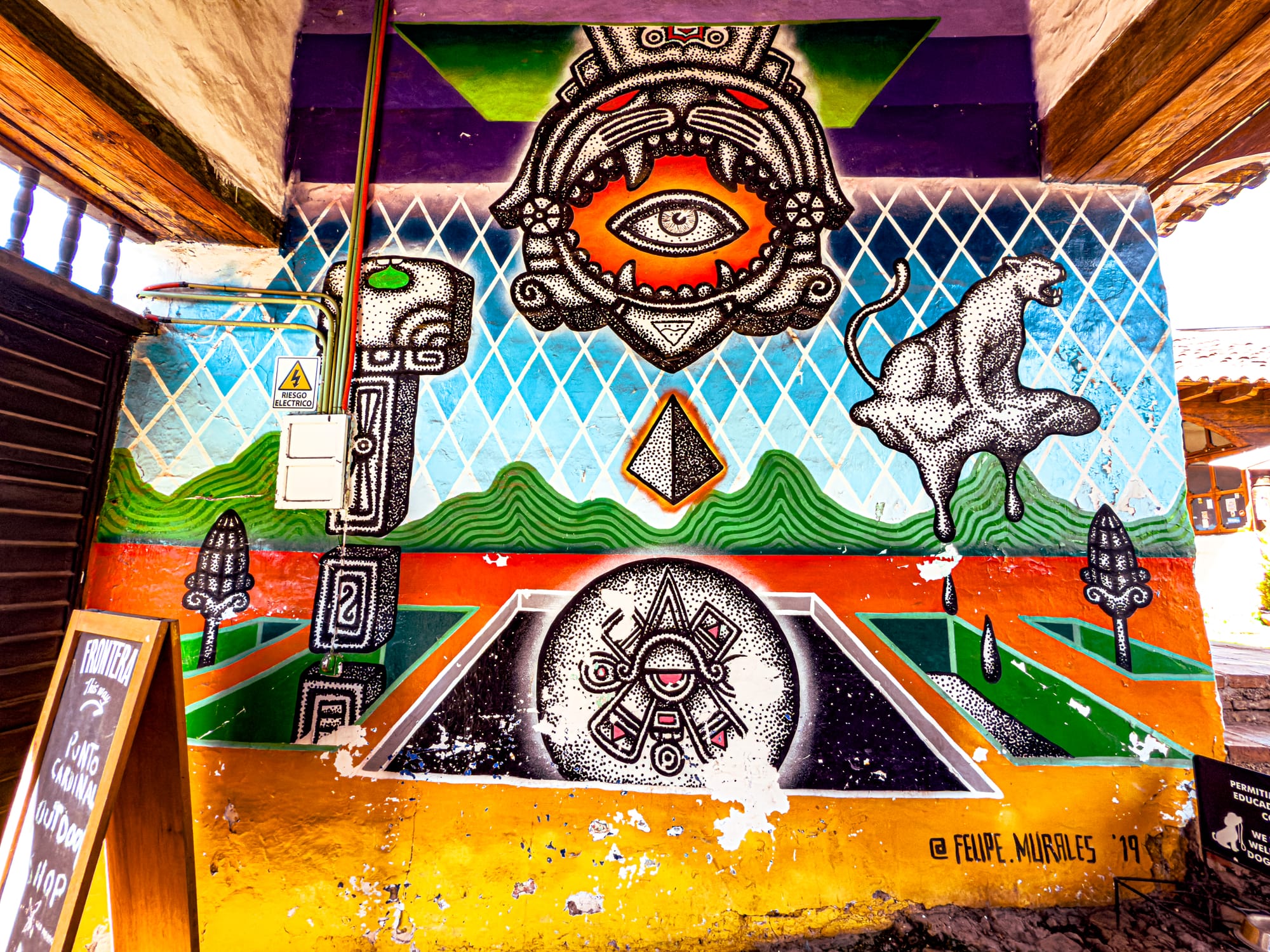 The street art of El Cerillo: murals of resistance and community