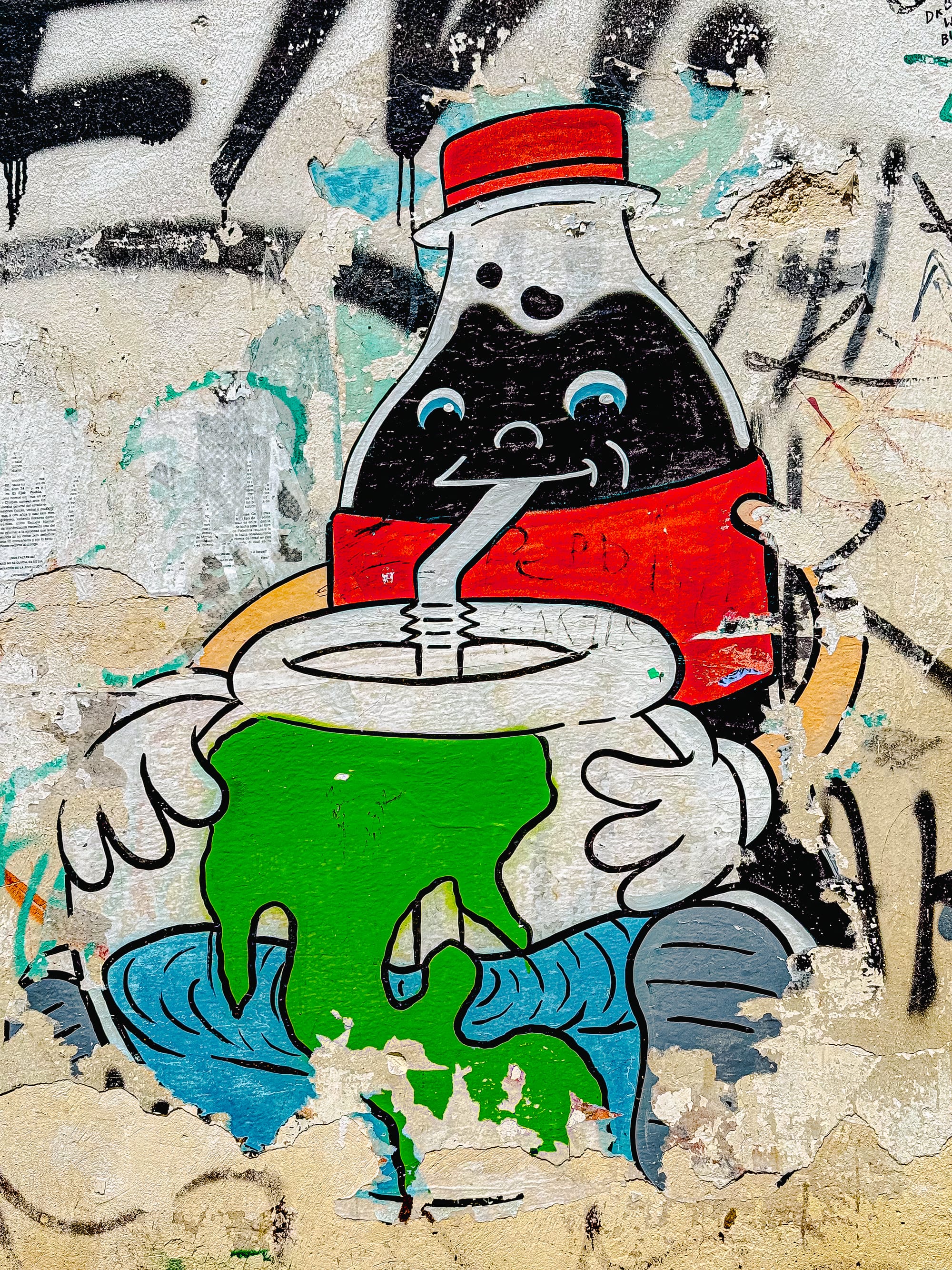 The street art of El Cerillo: murals of resistance and community