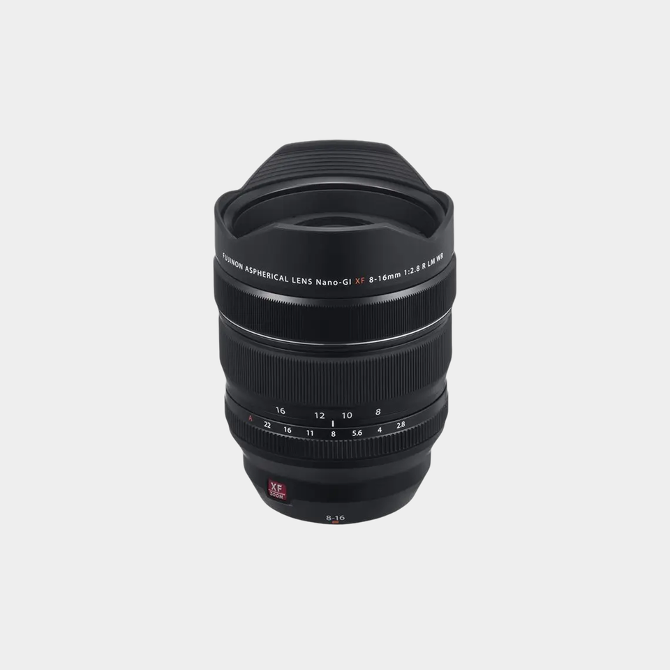 Wide Angle Lens: XF8-16mmF2.8 R LM WR