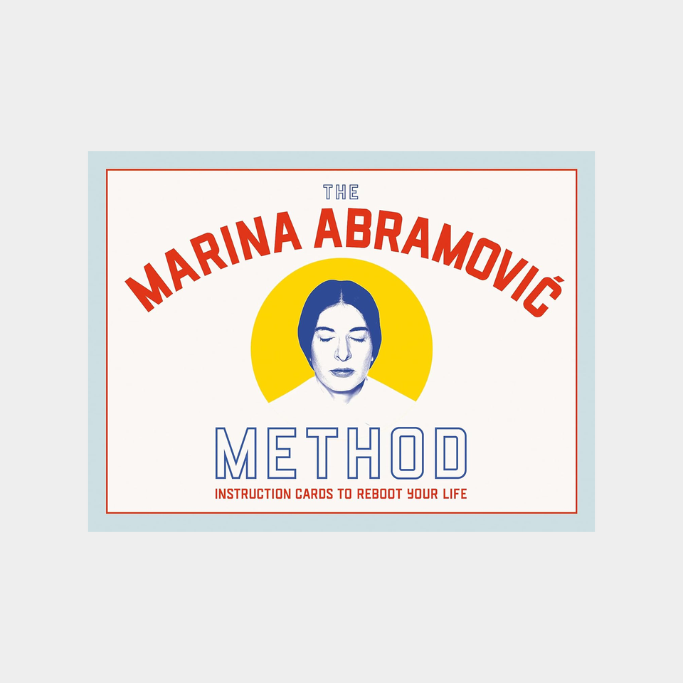 The Marina Abramović Method Card Deck